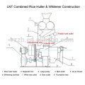 LNT Series Combined Rice Husker & Rice Whitening Machine